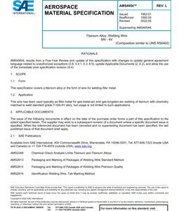 SAE AMS4954 Revision L