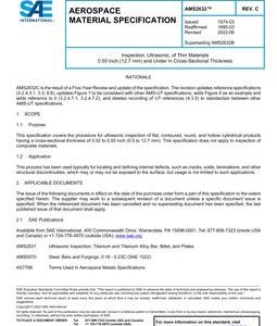 SAE AMS2632 Revision C