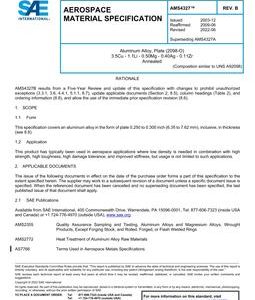 SAE AMS4327 Revision B