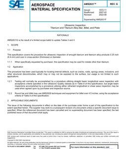 SAE AMS2631 Revision G