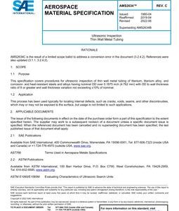 SAE AMS2634 Revision C