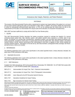 SAE J3027 SAE J3027