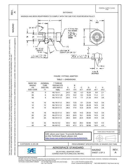 SAE MA2042A