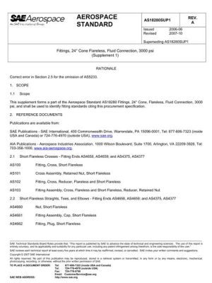 SAE AS18280SUP1A