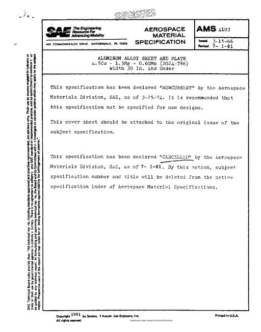 SAE AMS4103