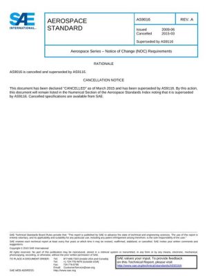 SAE AS9016A