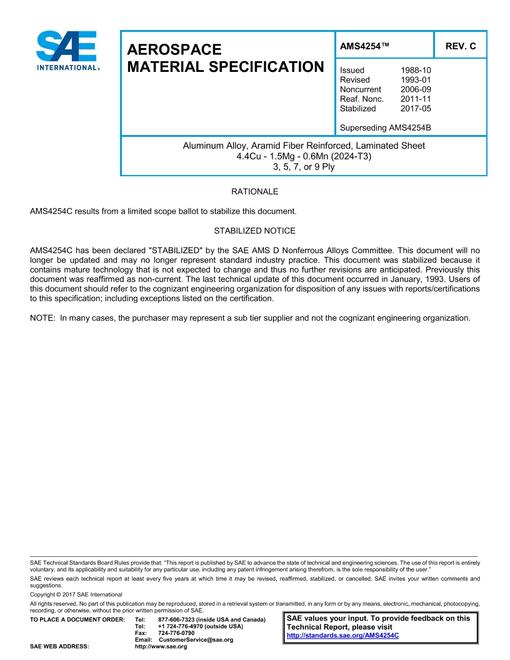 SAE AMS4254C