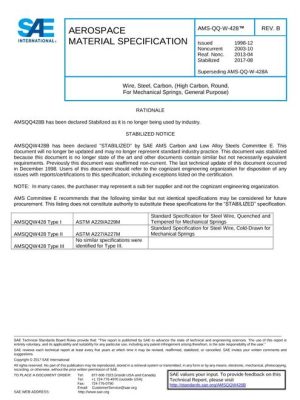 SAE AMSQQW428B
