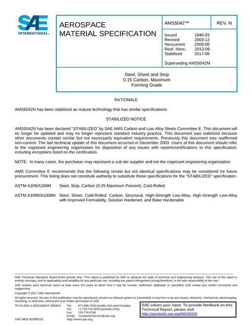SAE AMS5042N