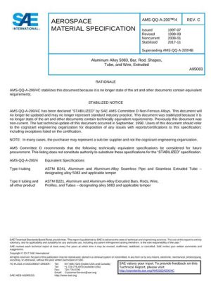 SAE AMSQQA200/4C