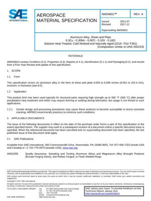 SAE AMS4601A