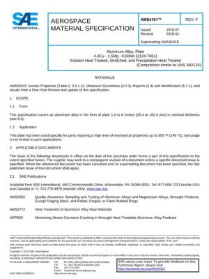 SAE AMS4101F
