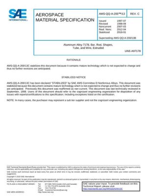 SAE AMSQQA200/13C