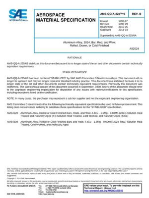 SAE AMSQQA225/6B