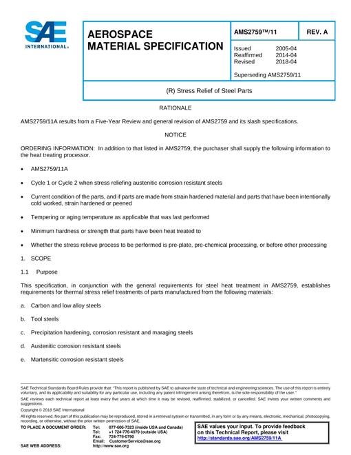 SAE AMS2759/11A