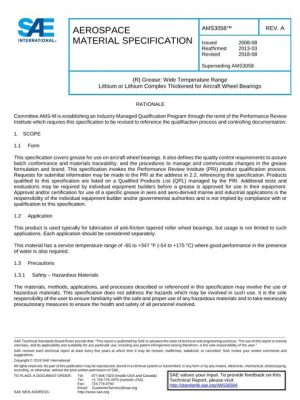 SAE AMS3058A