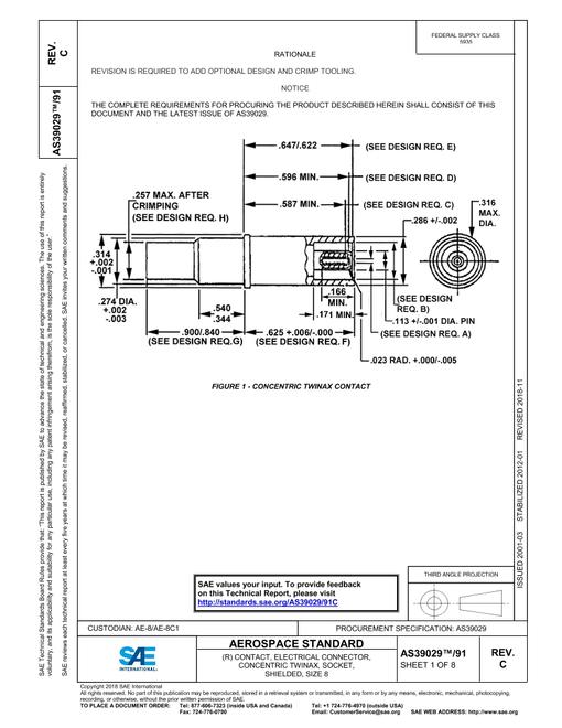 SAE AS39029/91C