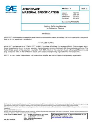 SAE AMS2521D