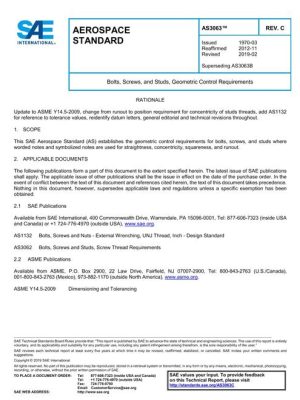 SAE AS3063C