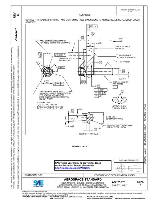 SAE AS3252E