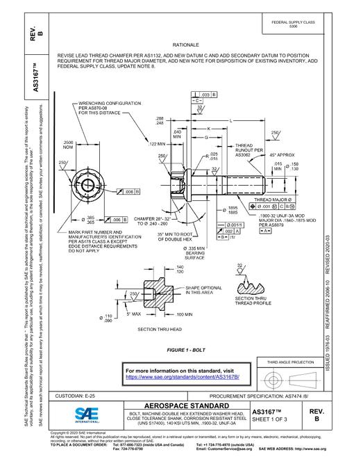 SAE AS3167B