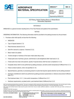 SAE AMS2433D