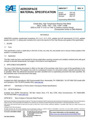 SAE AMS4783H