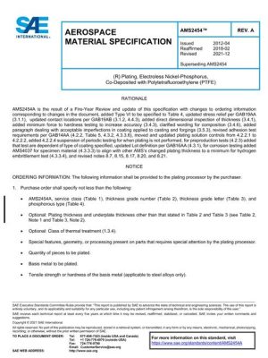 SAE AMS2454A