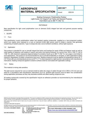SAE AMS1389