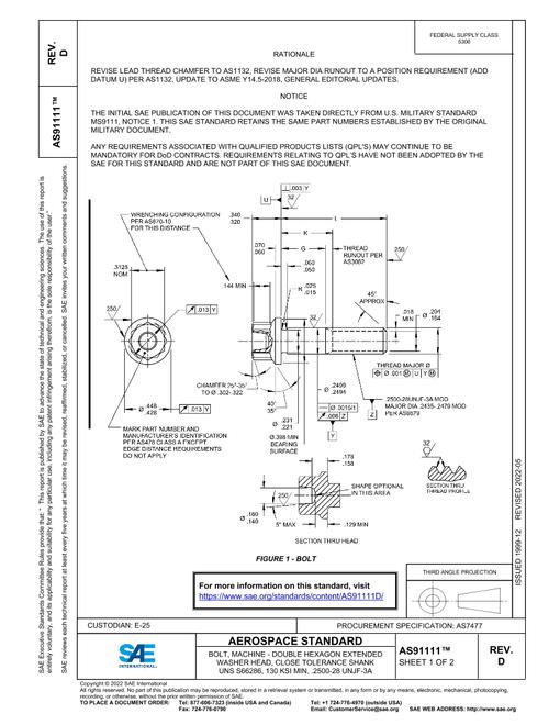 SAE AS91111D