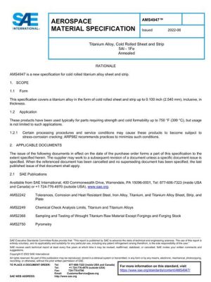 SAE AMS4947