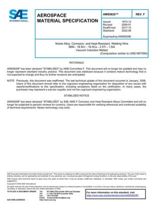 SAE AMS5829F