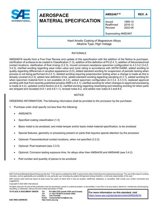 SAE AMS2467A