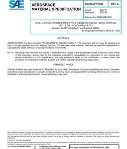 SAE AMS5643/H900A