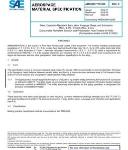 SAE AMS5659/H1025C