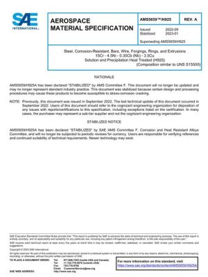 SAE AMS5659/H925A
