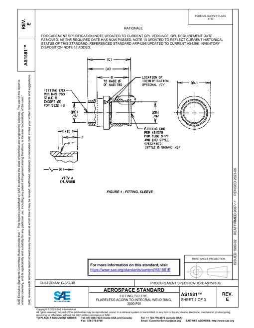 SAE AS1581E