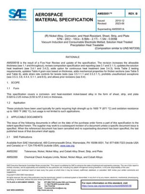 SAE AMS5951B