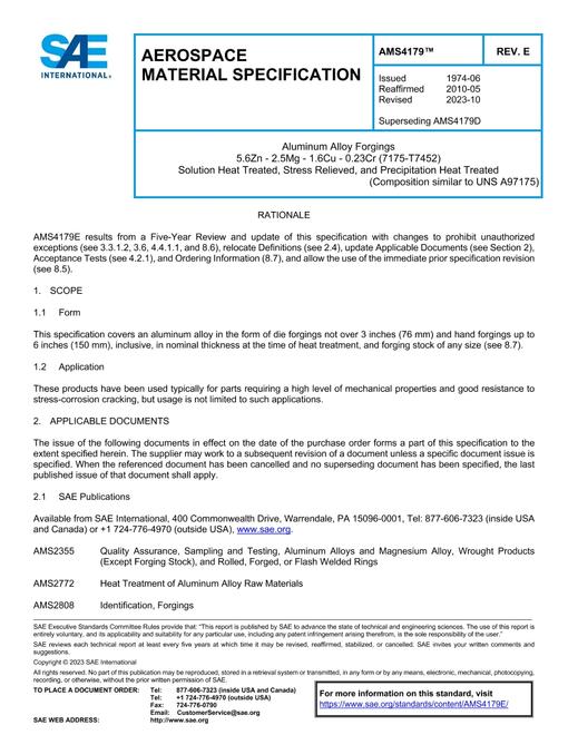 SAE AMS4179E