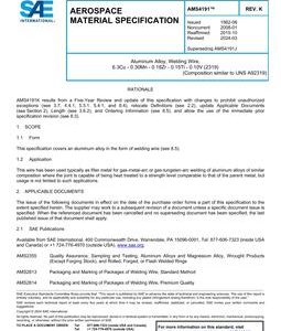 SAE AMS4191K
