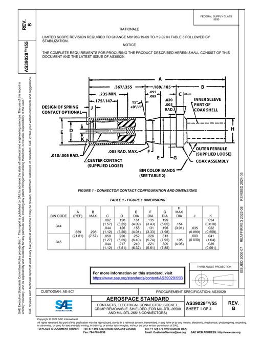 SAE AS39029/55B