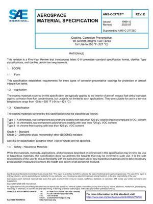 SAE AMSC27725E